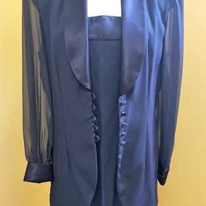 VINTAGE JR Nite by Caliendo Sheath Dress & Jacket